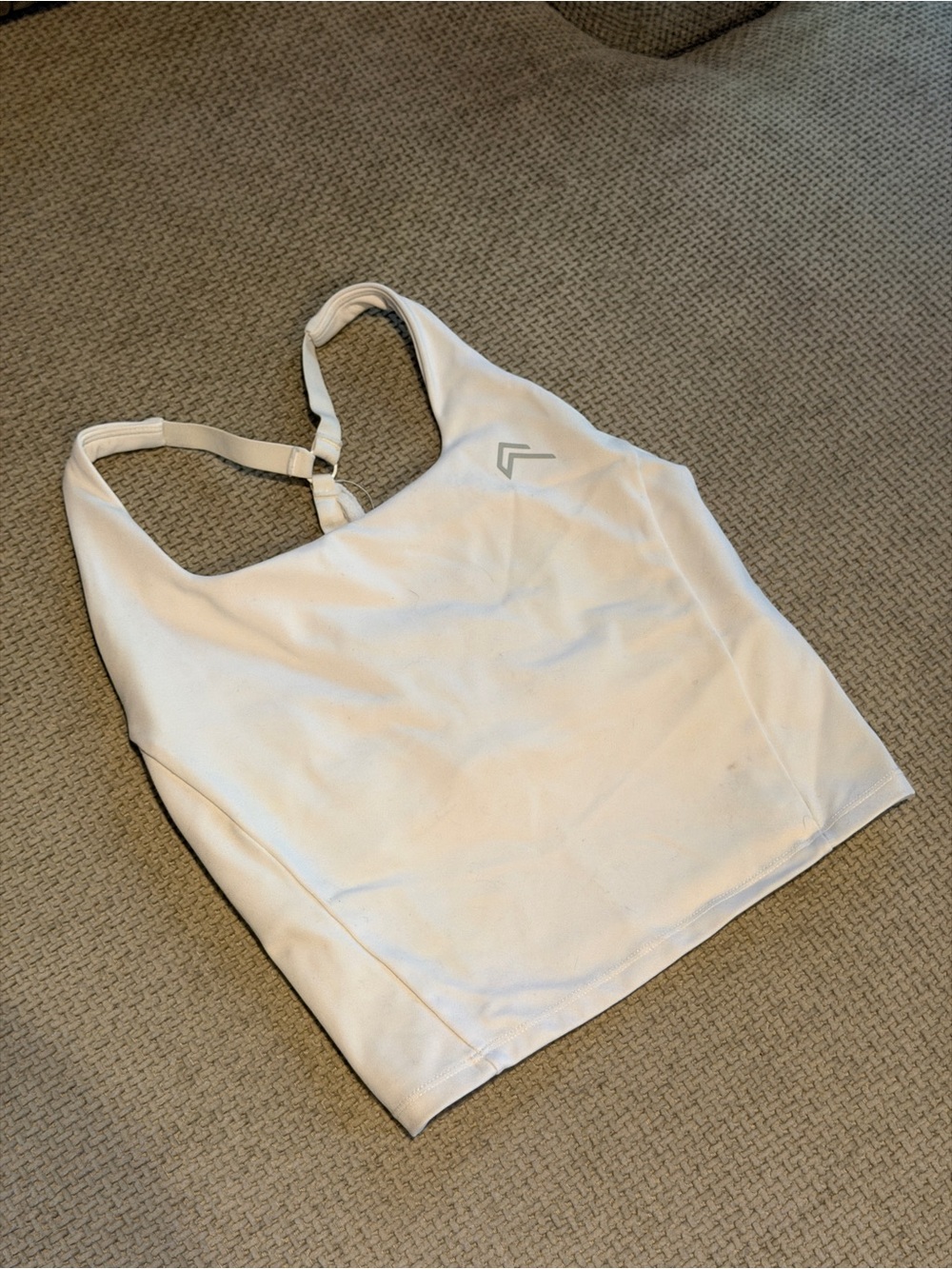 Oner Active White Seamless Support Crop Tank